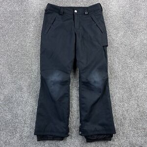 Burton Sweetart Snow Pants Girls Medium Black Snowboard Ski Waterproof Insulated